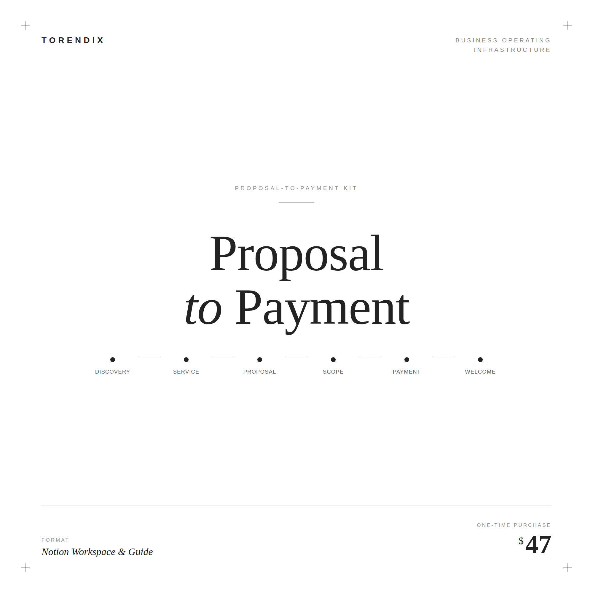 Proposal-to-Payment Kit — Complete Client Acquisition & Billing Workspace
